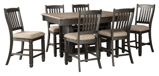 Tyler Creek 7-Piece Counter Height Dining Room Set image