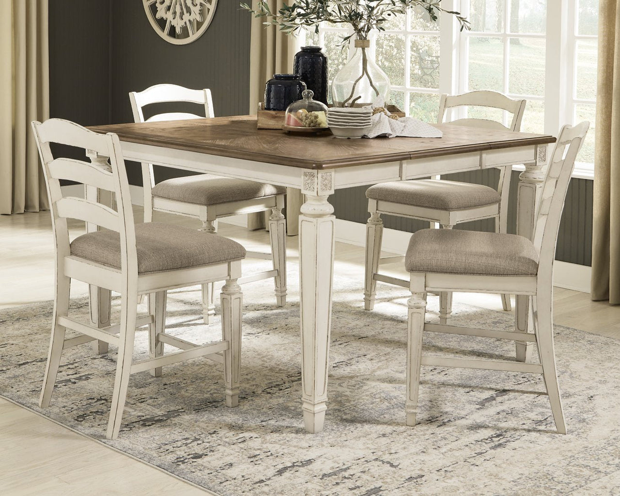 Realyn Counter Height Dining Table