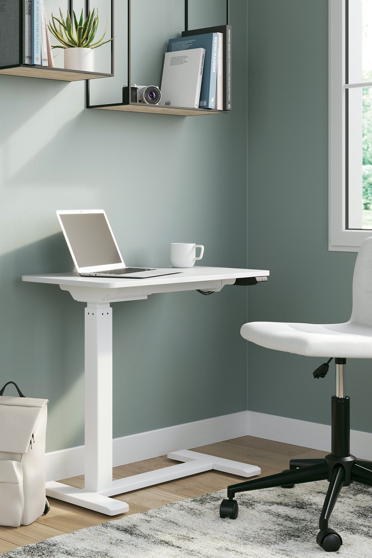 Lynxtyn Adjustable Height Home Office Side Desk