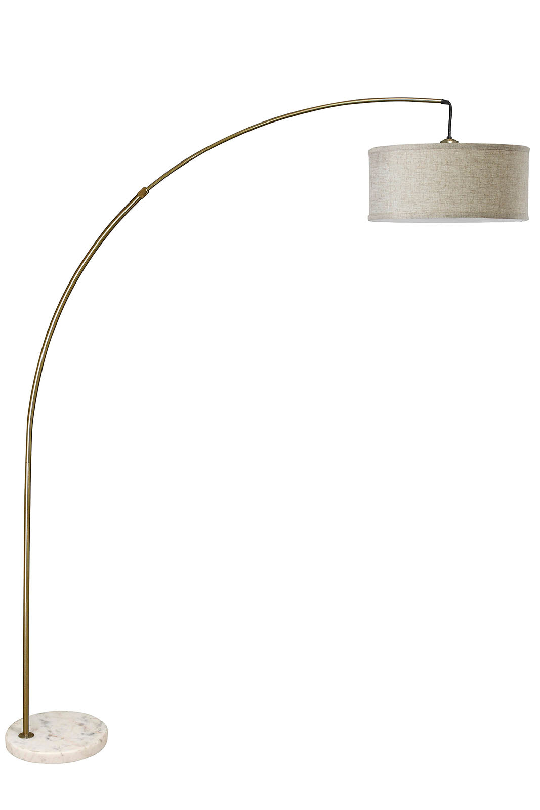 Jess Antique Gold Arch Lamp image