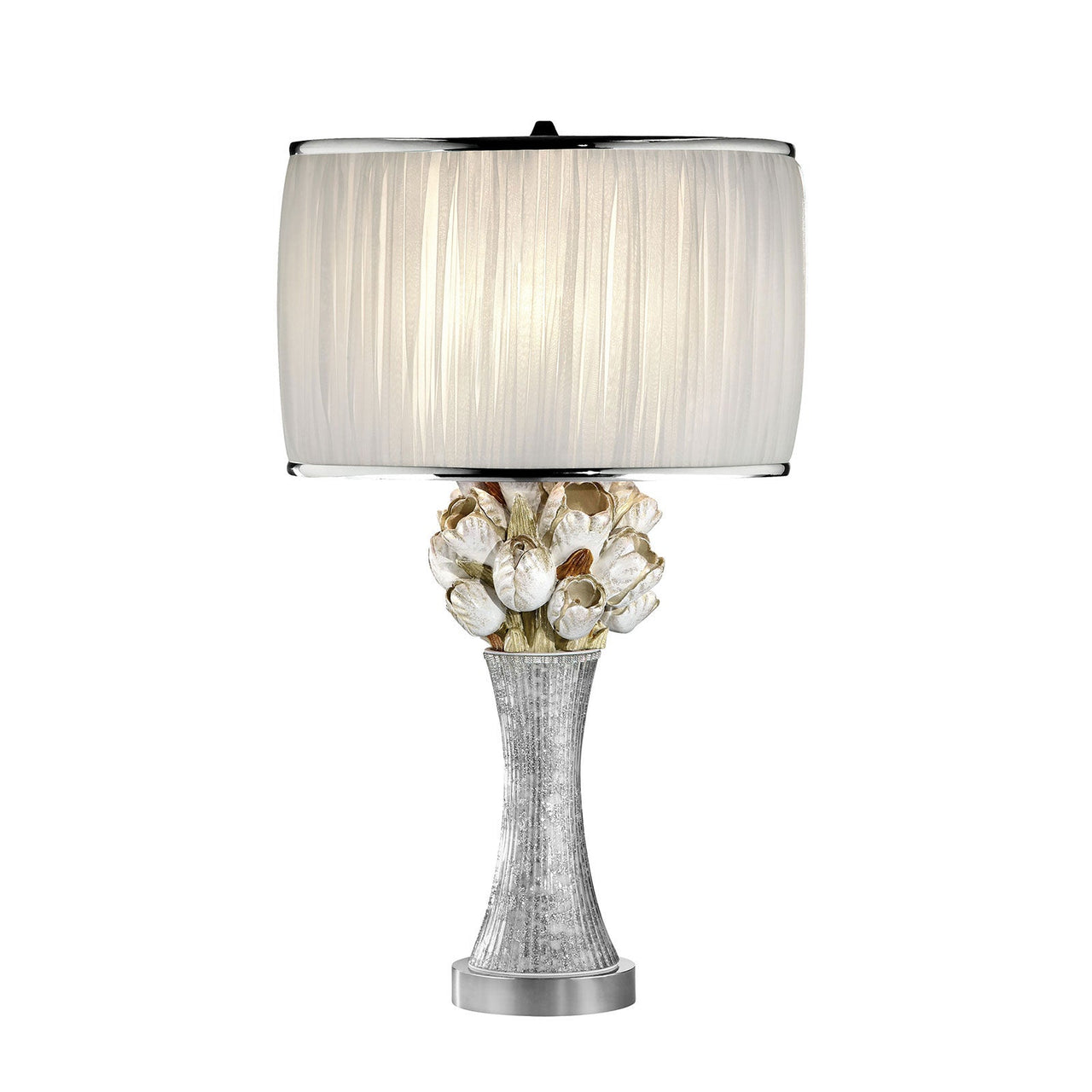 Simone White/Silver Table Lamp image