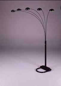 4888 ALL PEACOCK ARC FLOOR LAMP