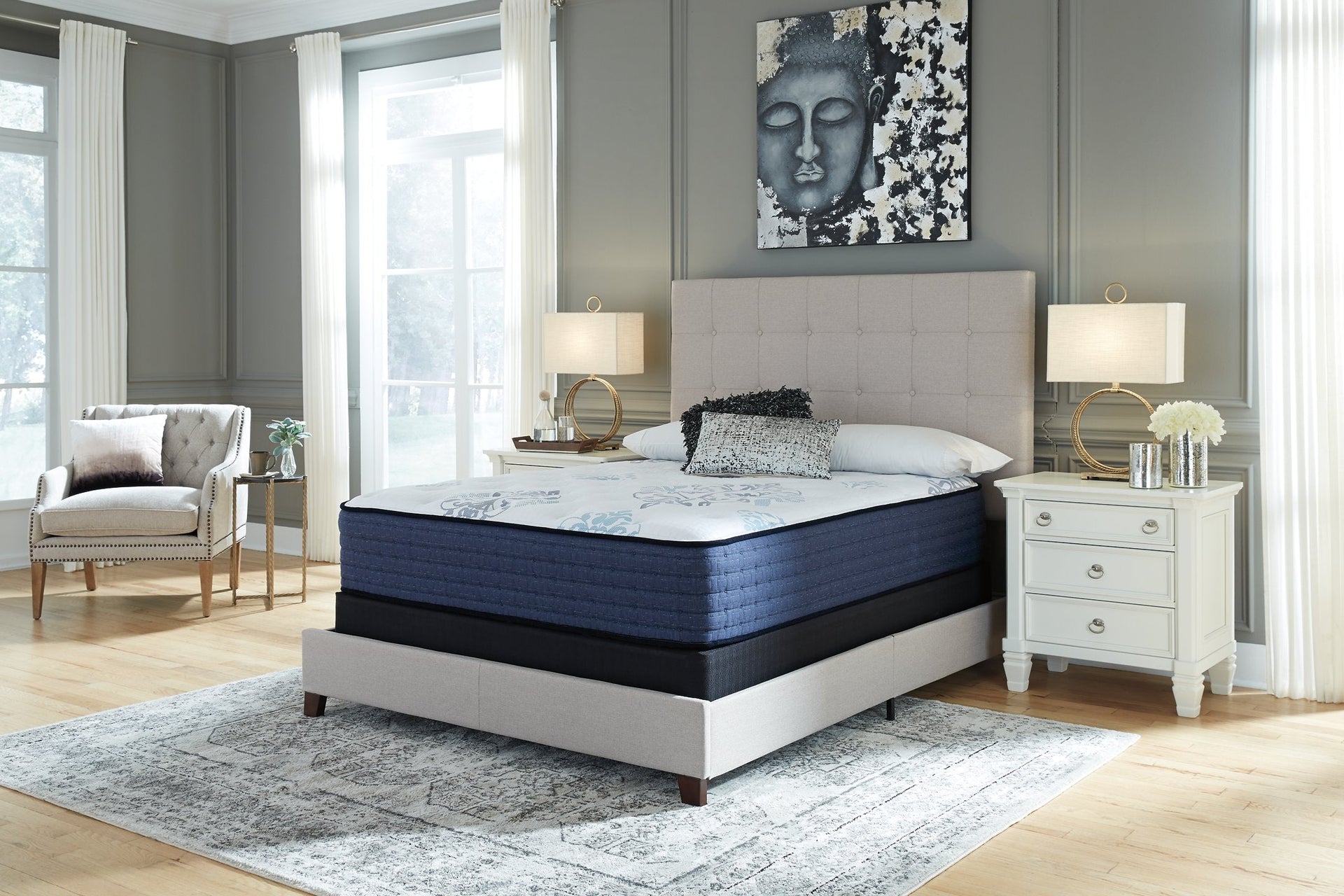 Mt Dana Euro Top Sierra Sleep by Ashley Innerspring Mattress image