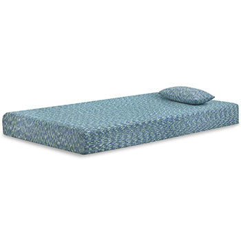 iKidz Blue Twin Mattress and Pillow image