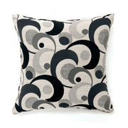 Swoosh Black 22" X 22" Pillow, Black (2/CTN) image