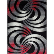 Serang Gray/Red 5' X 7' Area Rug image