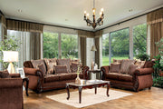 TABITHA Brown Sofa + Love Seat image