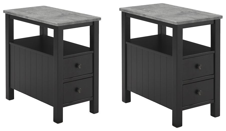 Ezmonei 2-Piece End Table Set image