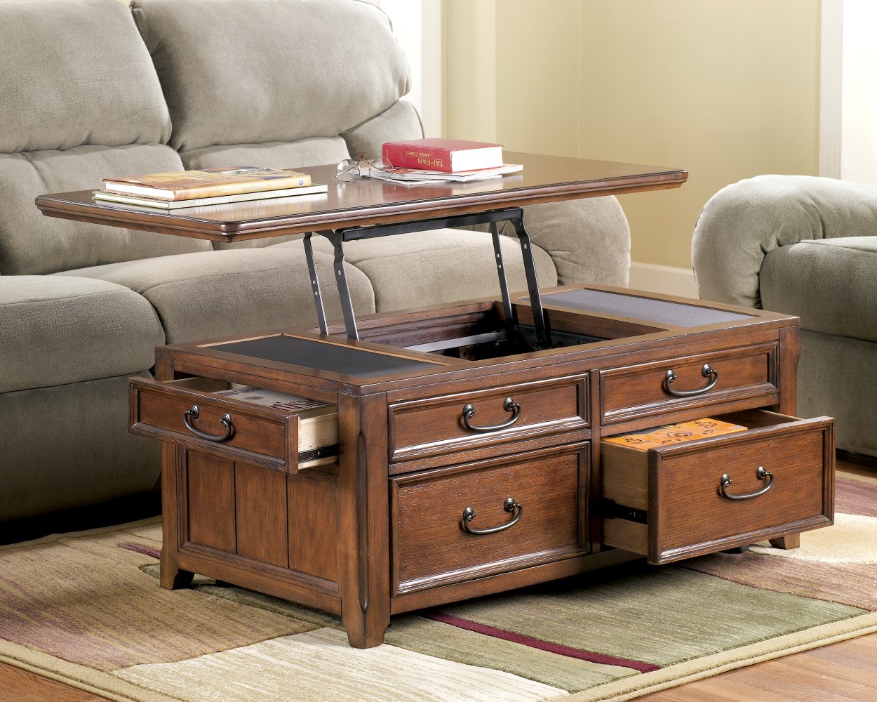 Woodboro Coffee Table with Lift Top image