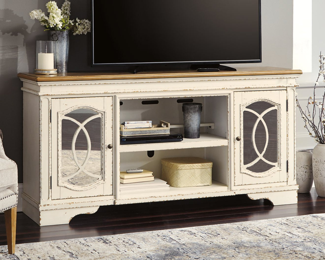 Realyn 74" TV Stand image