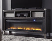 Todoe 65" TV Stand with Electric Fireplace image