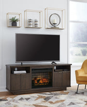 Brazburn 66 TV Stand with Electric Fireplace image