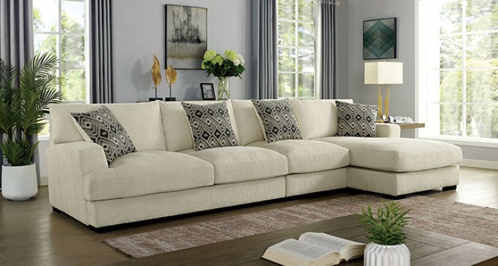 KAYLEE LARGE L-SECTIONAL W/ RIGHT CHAISE