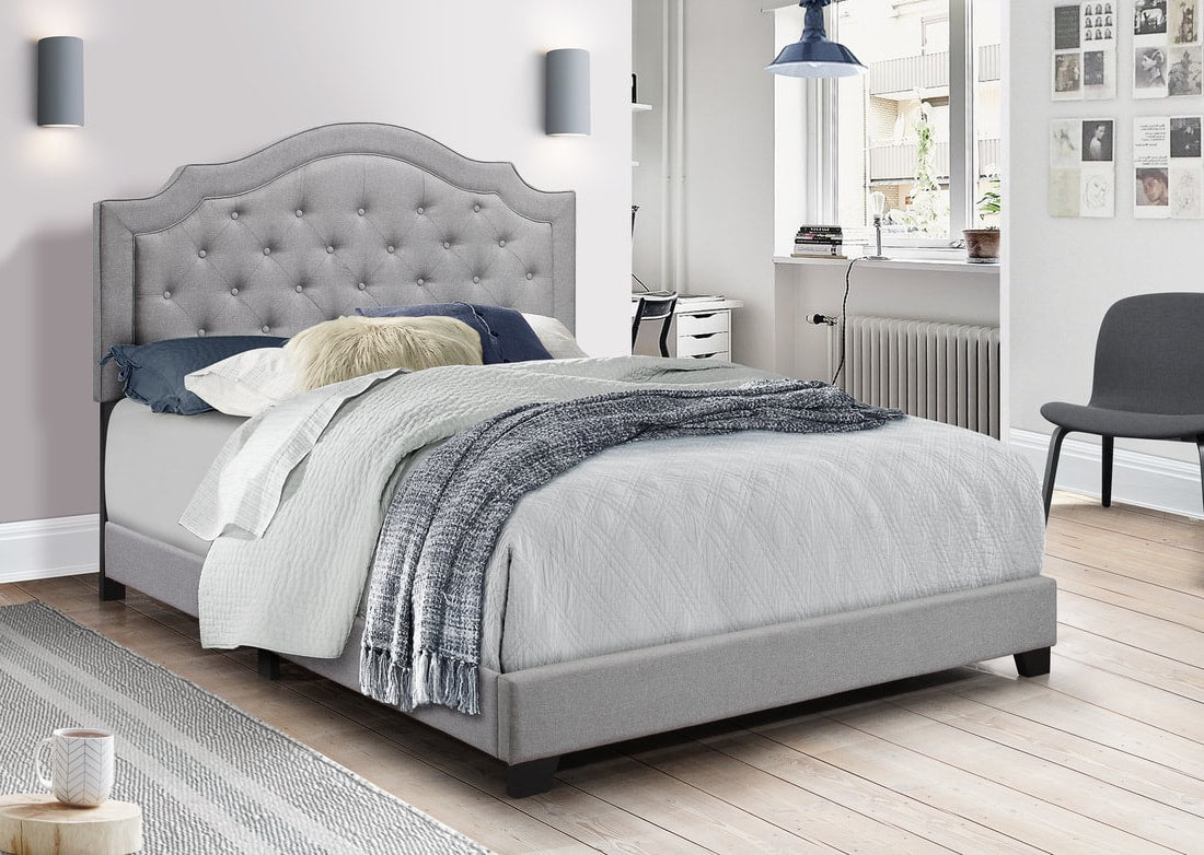 Lino gris Starbed - Full, Queen, King